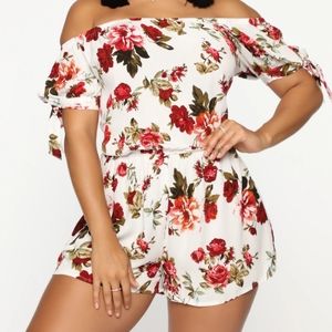 Fashion nova floral romper